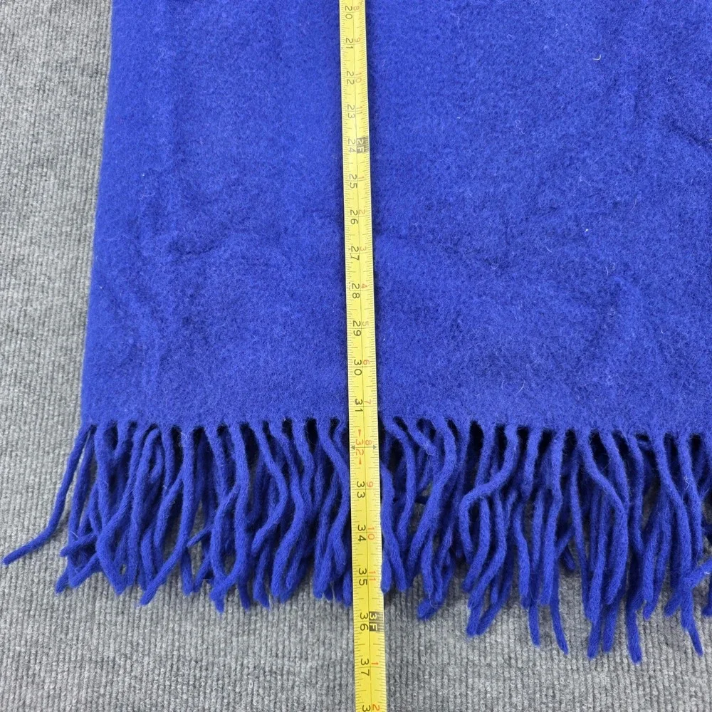 Pendleton Virgin Wool Throw Royal Blue PGA LaJet Classic Louisiana Made in USA